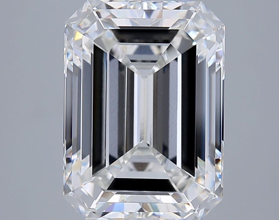 6.10 Carat F-VVS1 Emerald Lab Diamond