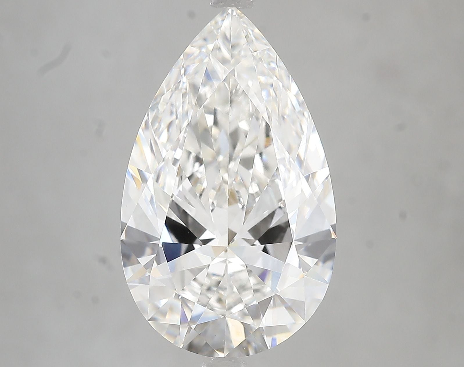6.54 Carat F-VS1 Pear Lab Diamond