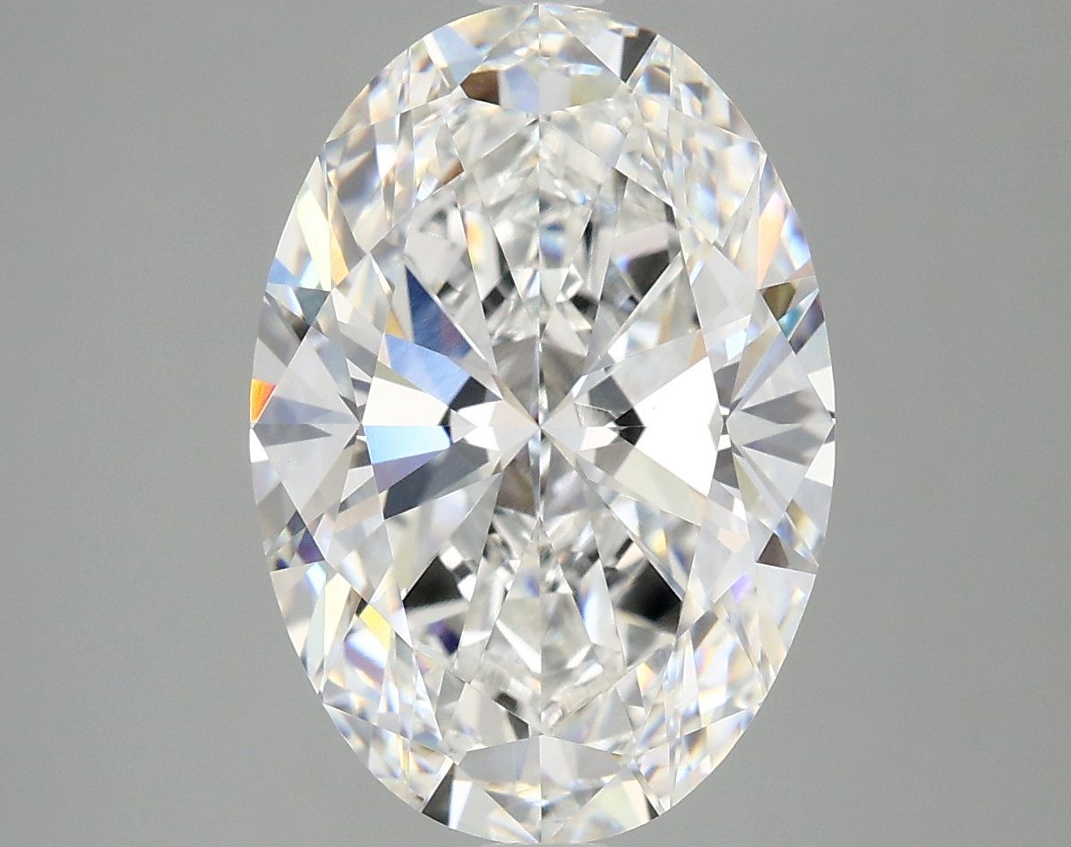 5.04 Carat E-VS1 Oval Lab Diamond
