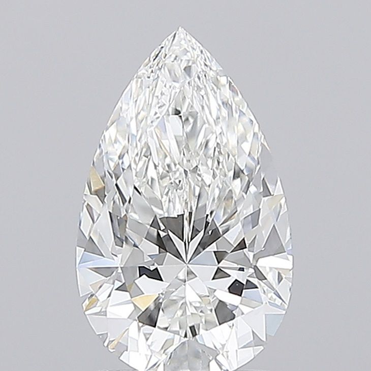 2.20 Carat E-VVS2 Pear Lab Diamond