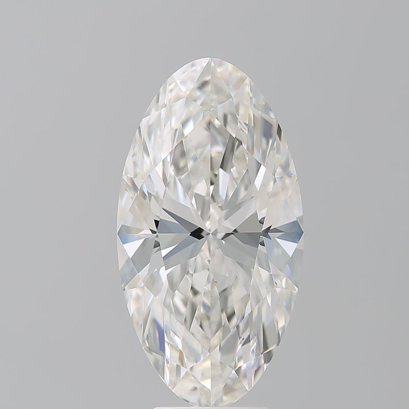 5.09 Carat G-VS1 Oval Lab Diamond