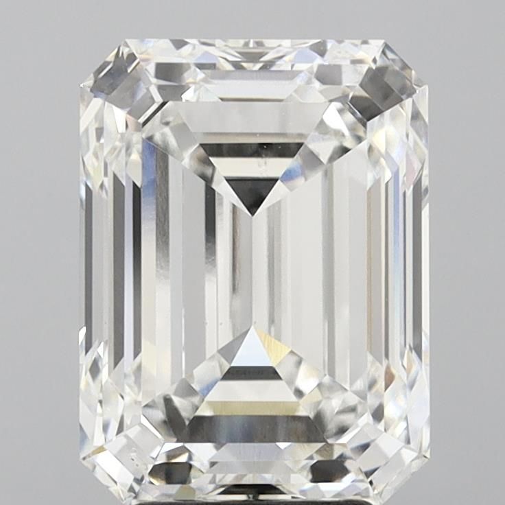 5.50 Carat F-VS2 Emerald Lab Diamond