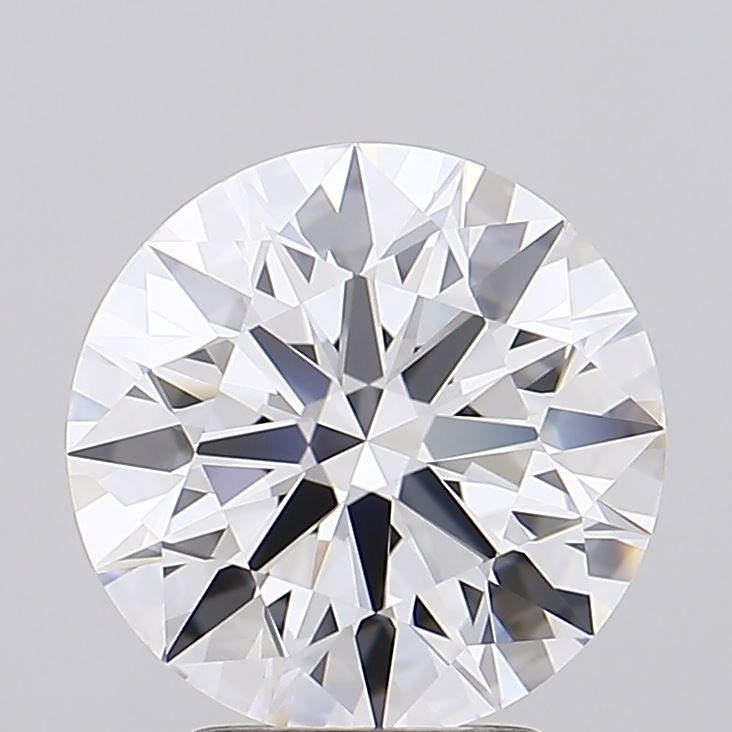 3.21 Carat D-IF Round Lab Diamond