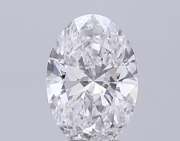 3.50 Carat F-VS1 Oval Lab Diamond
