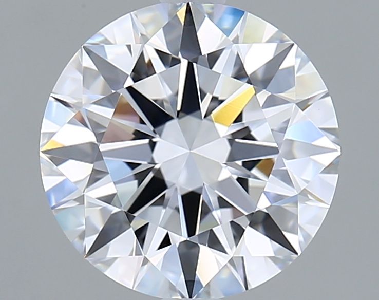 3.04 Carat D-VVS2 Round Lab Diamond