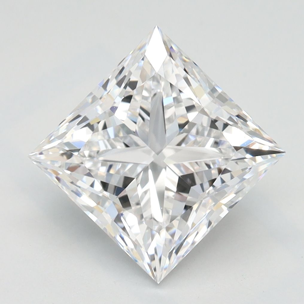 2.54 Carat D-VVS1 Princess Lab Diamond