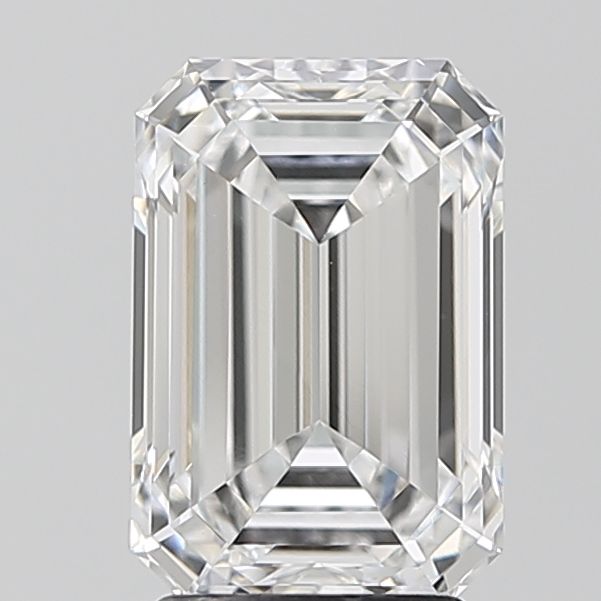 2.77 Carat D-VVS2 Emerald Lab Diamond