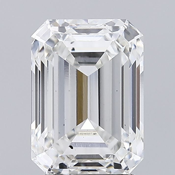 3.01 Carat G-SI1 Emerald Lab Diamond