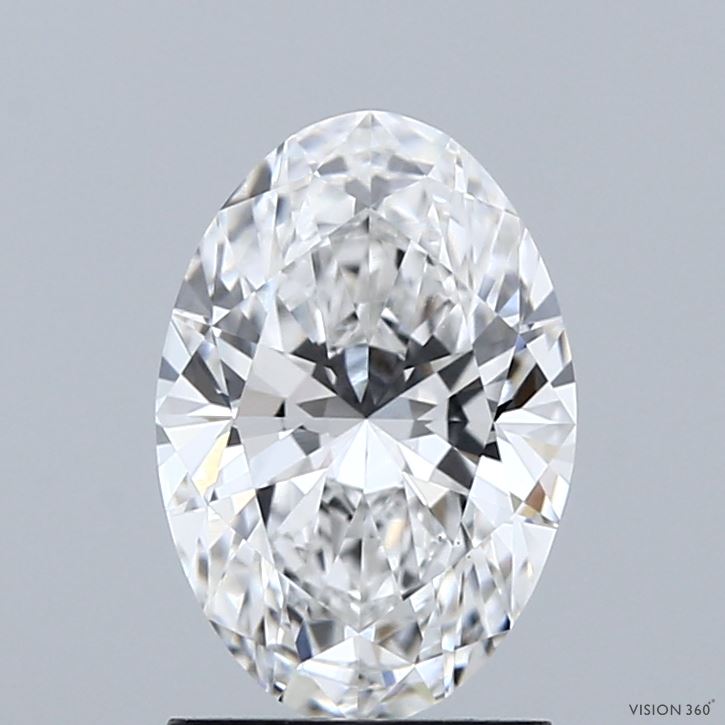 1.56 Carat D-VS1 Oval Lab Diamond