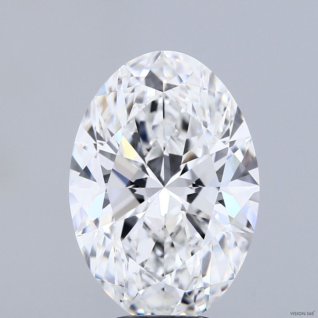 6.01 Carat E-VS1 Oval Lab Diamond