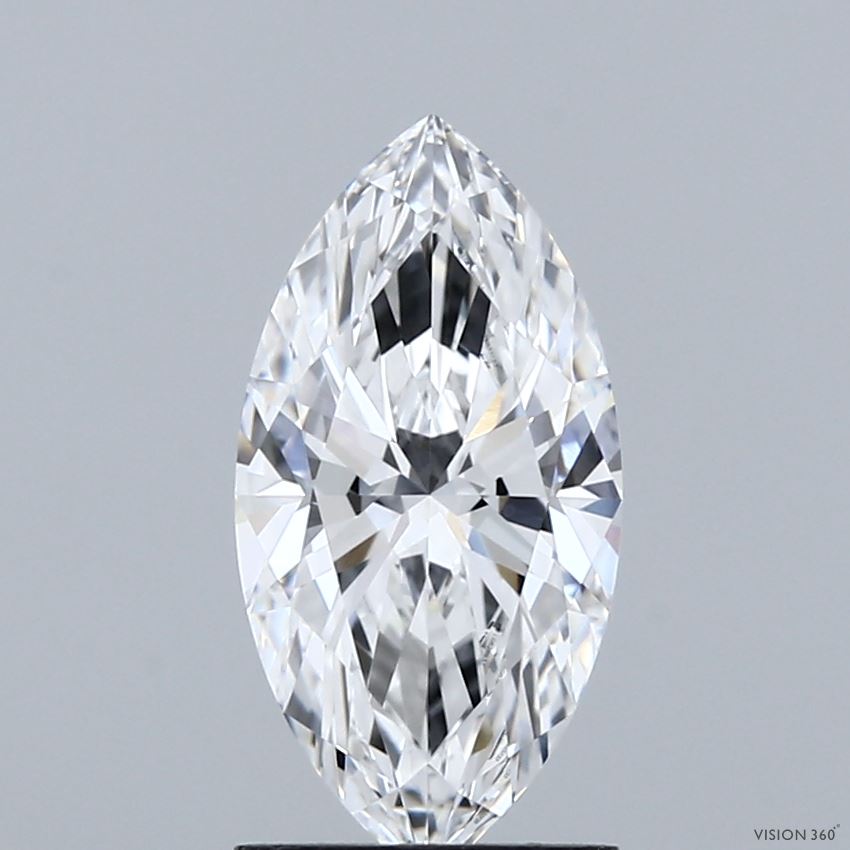 1.55 Carat D-VVS2 Marquise Lab Diamond