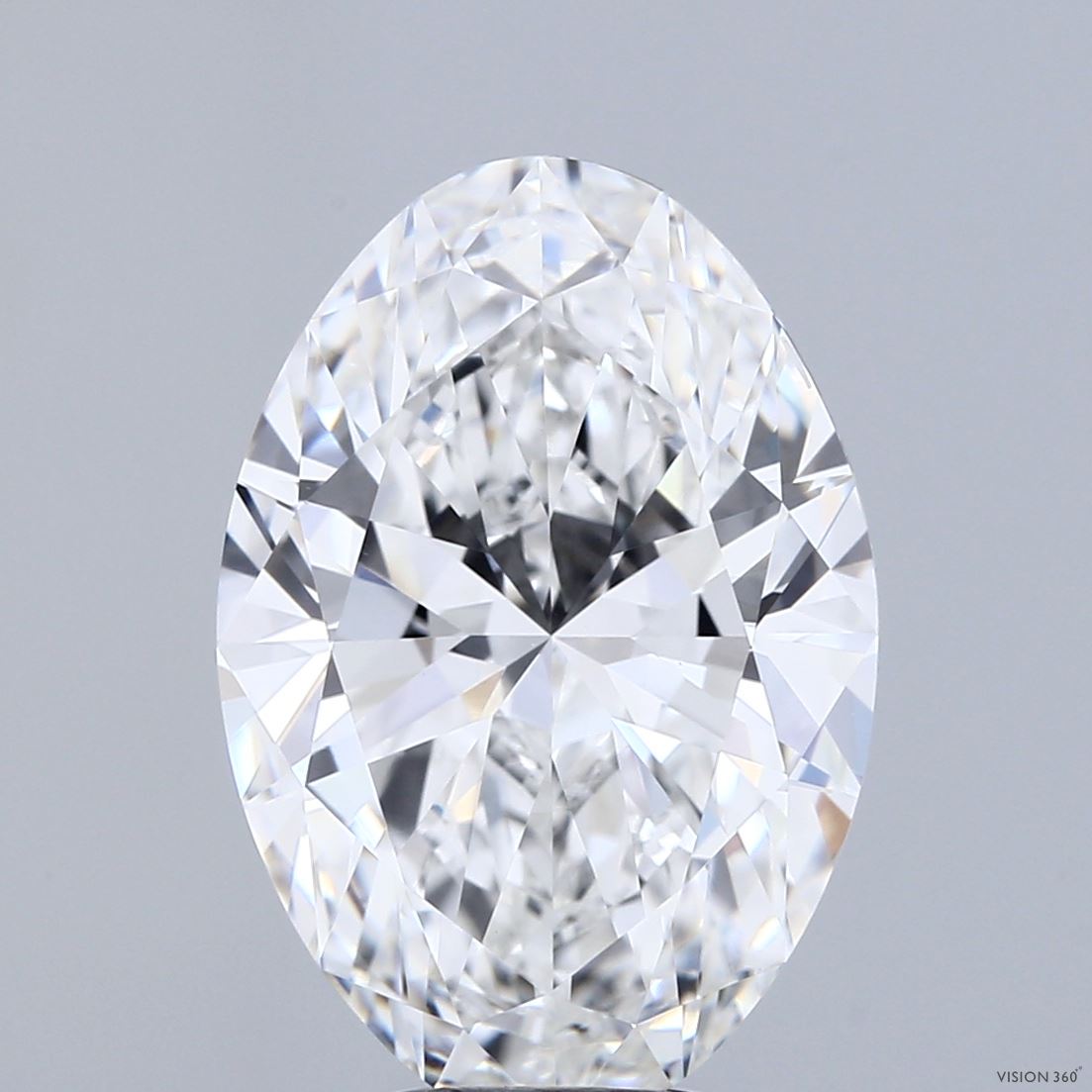 6.02 Carat E-VVS2 Oval Lab Diamond