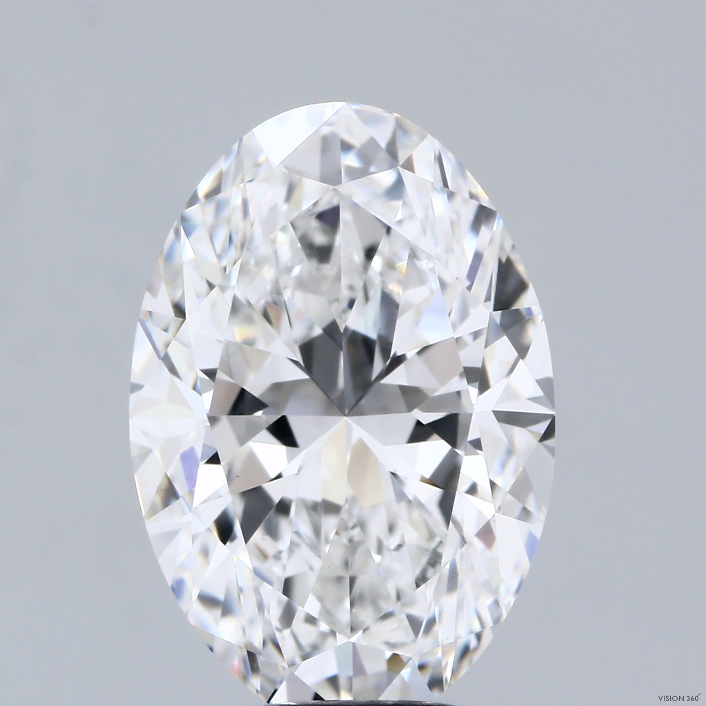 6.01 Carat E-VS1 Oval Lab Diamond