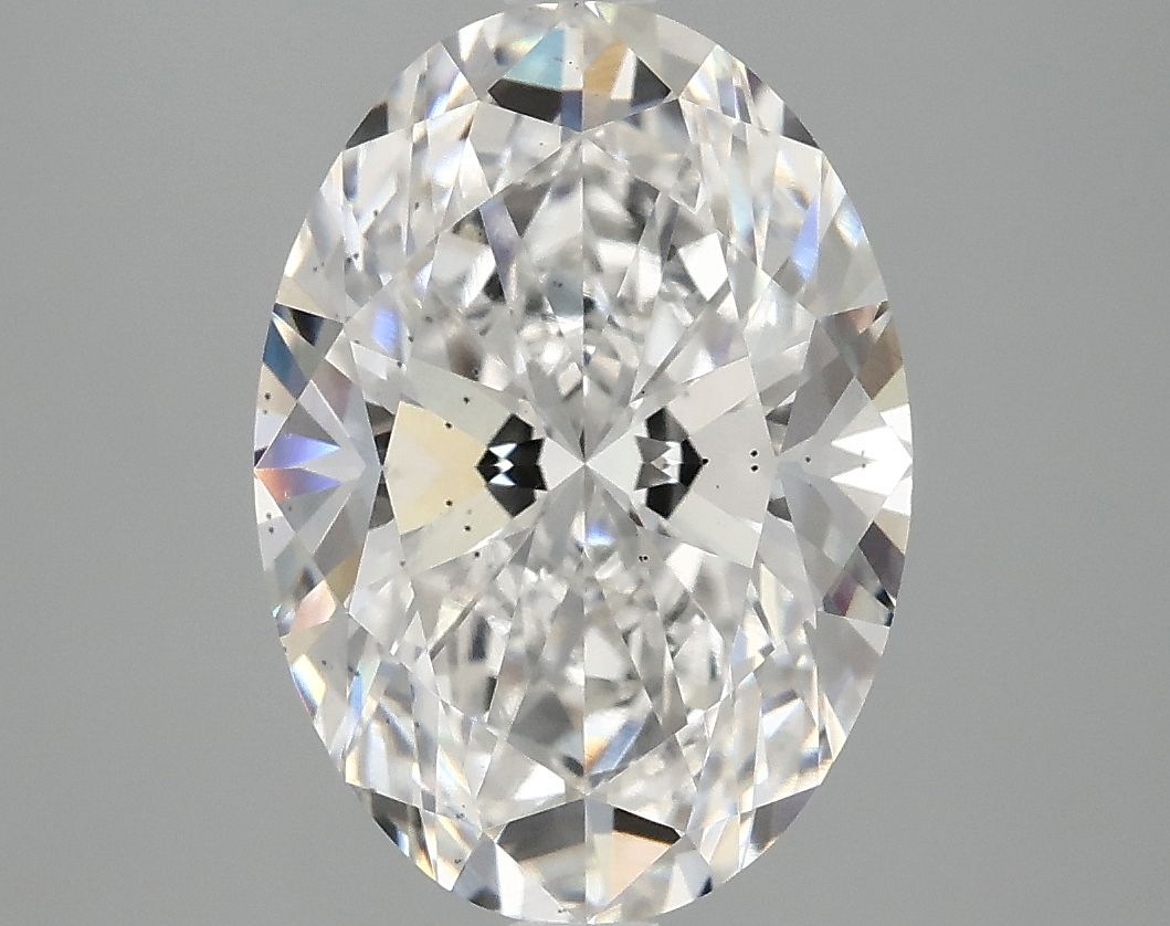 4.05 Carat F-SI1 Oval Lab Diamond