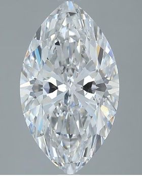 4.20 Carat D-SI1 Marquise Cut Diamond