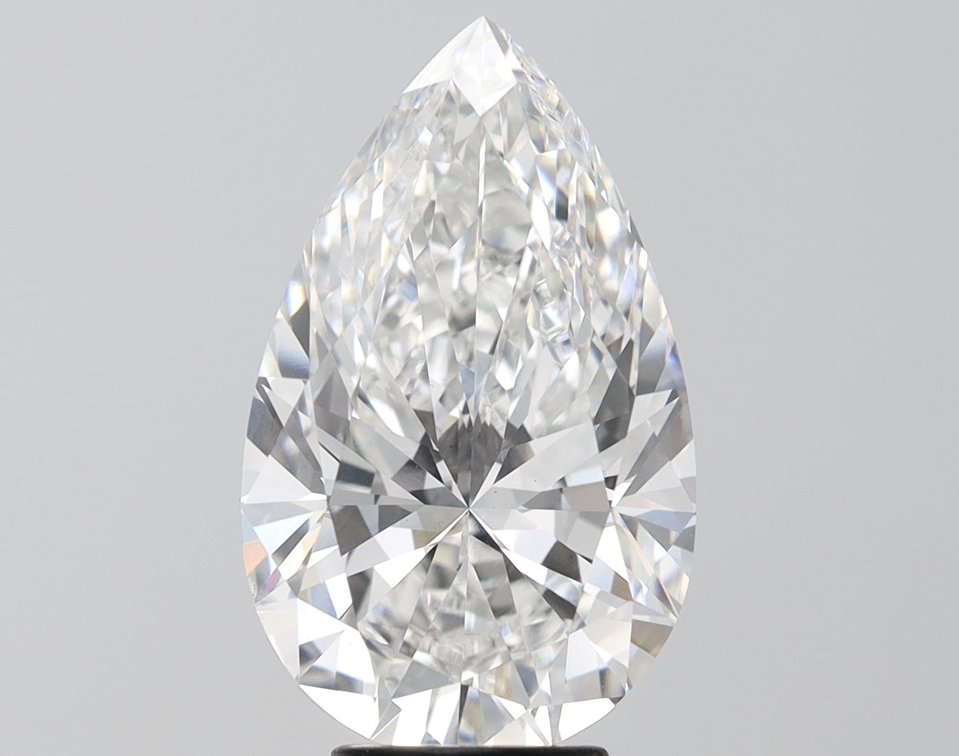5.53 Carat F-VS1 Pear Lab Diamond