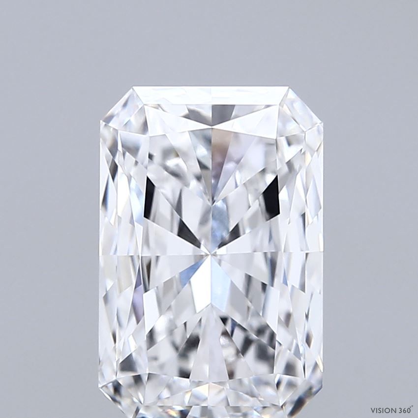 3.05 Carat D-VVS1 Radiant Lab Diamond
