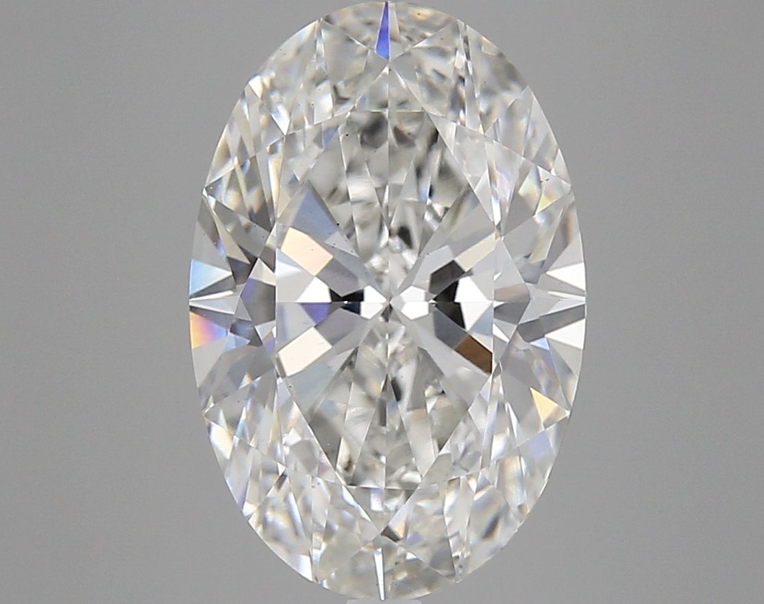 6 Carat F-VS1 Oval Lab Diamond