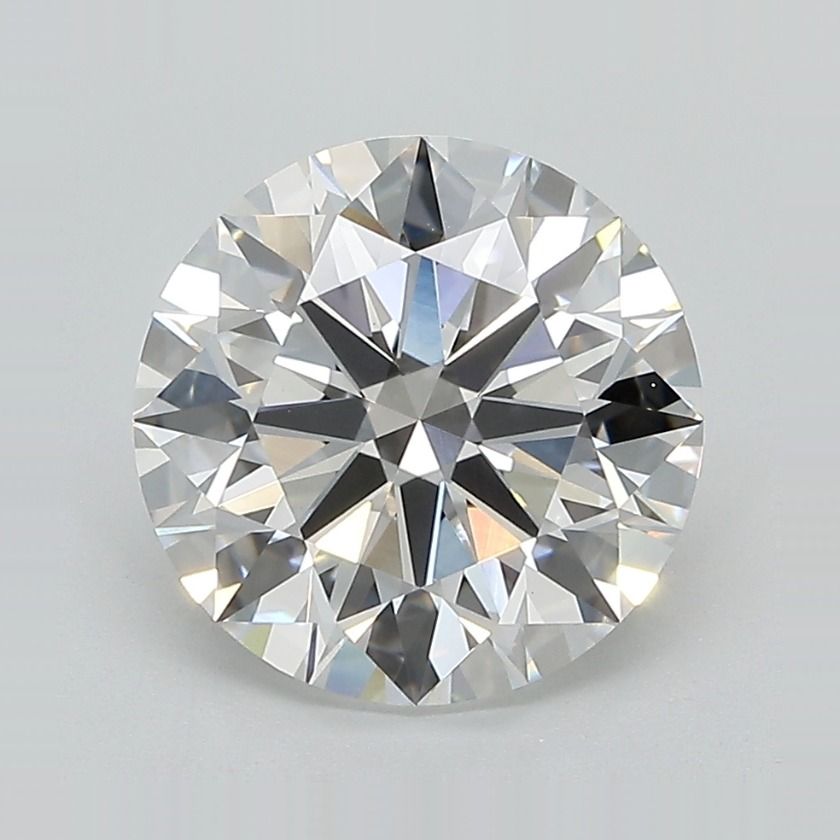 2.59 Carat F-VS1 Round Lab Diamond