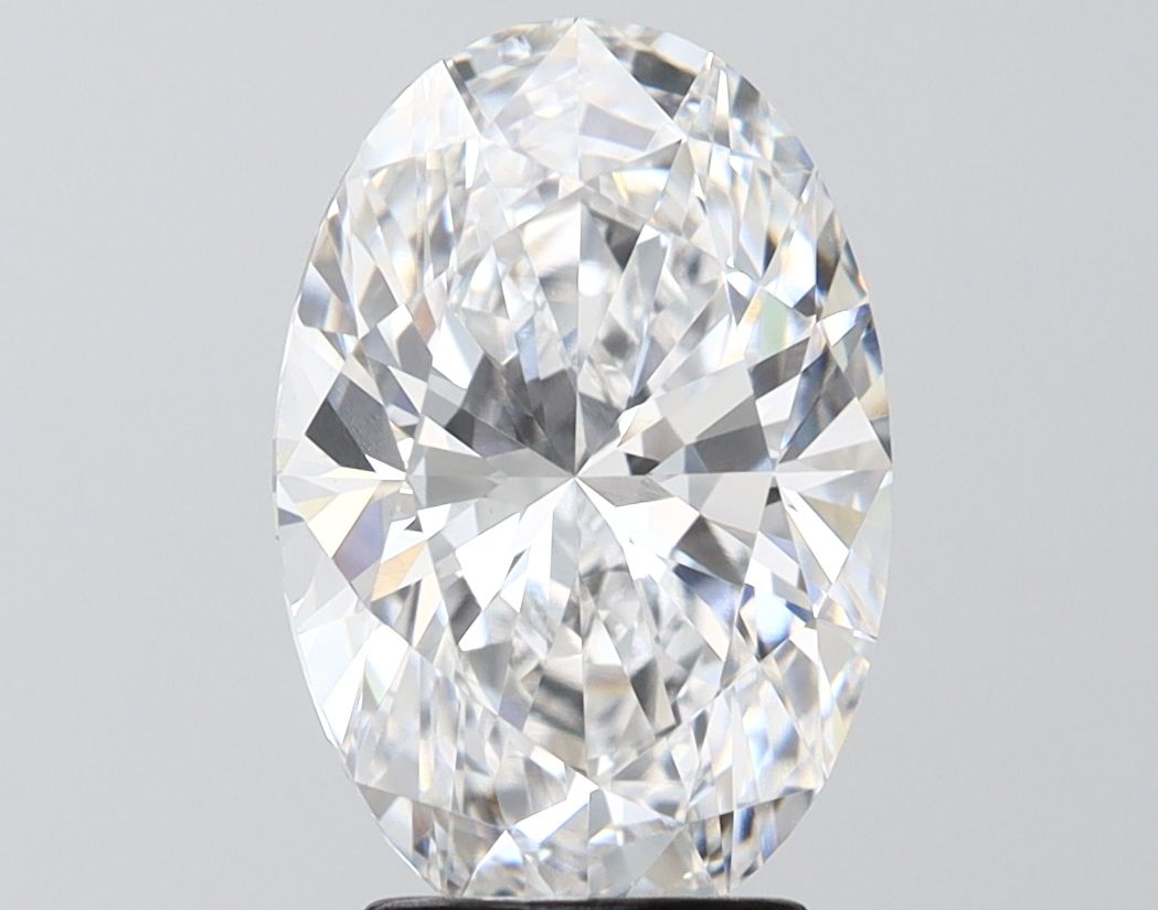 3.52 Carat E VVS2 Oval Lab Diamond