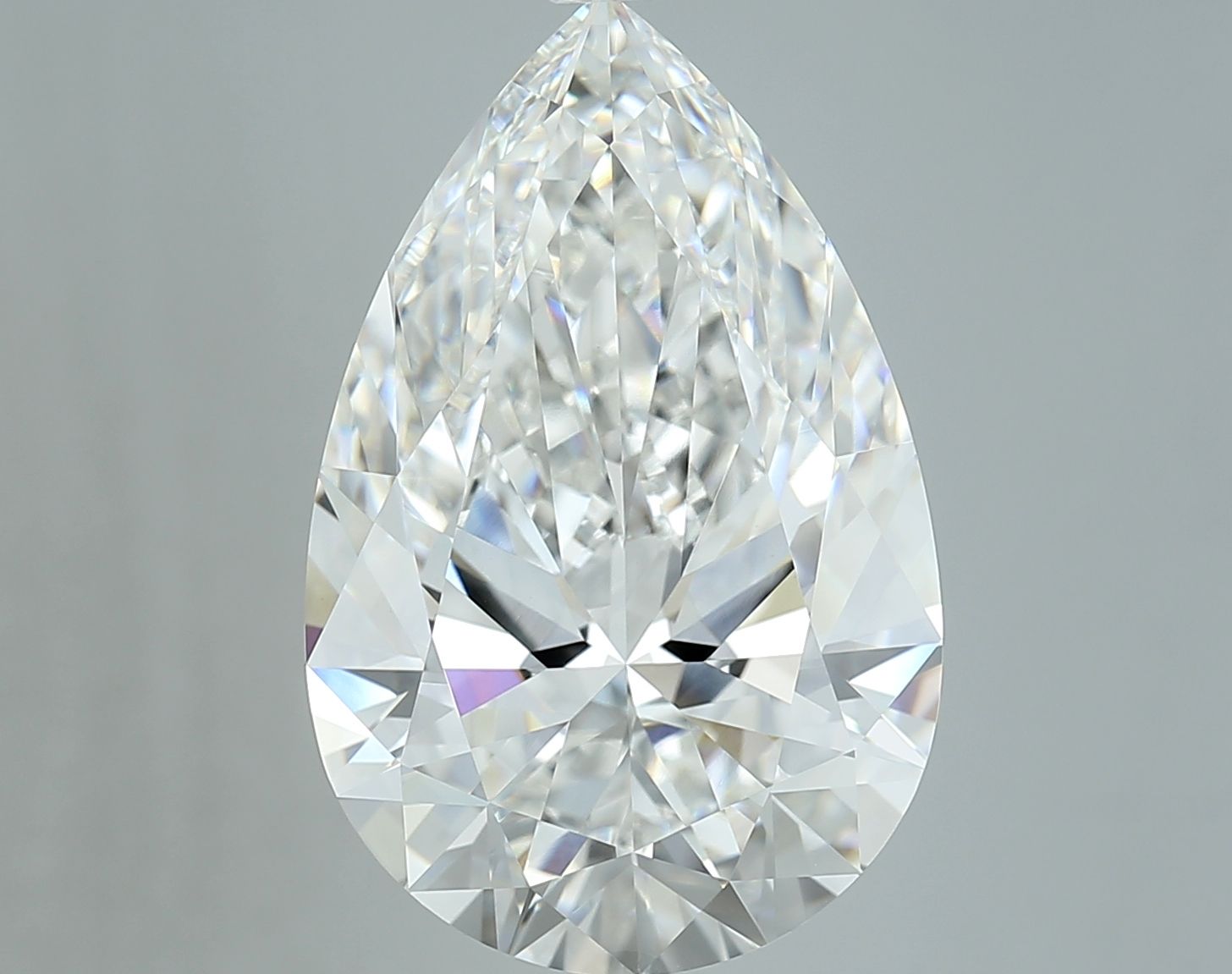 11.10 Carat F-VVS2 Pear Lab Diamond
