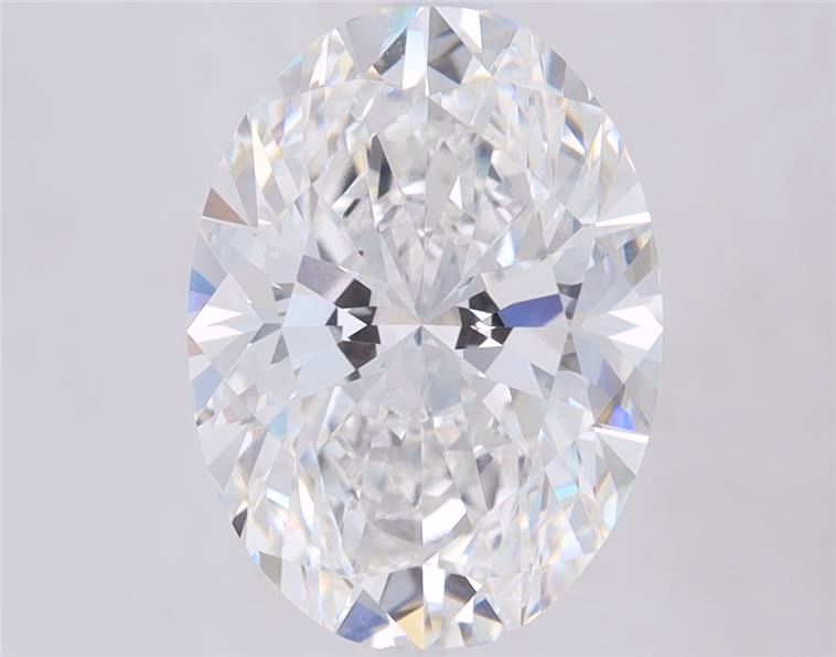 3.73 Carat F-VS1 Oval Lab Diamond