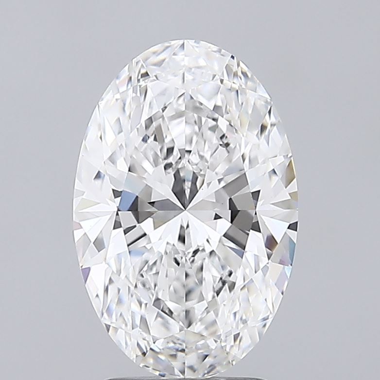 3.03 Carat D-VVS2 Oval Lab Diamond
