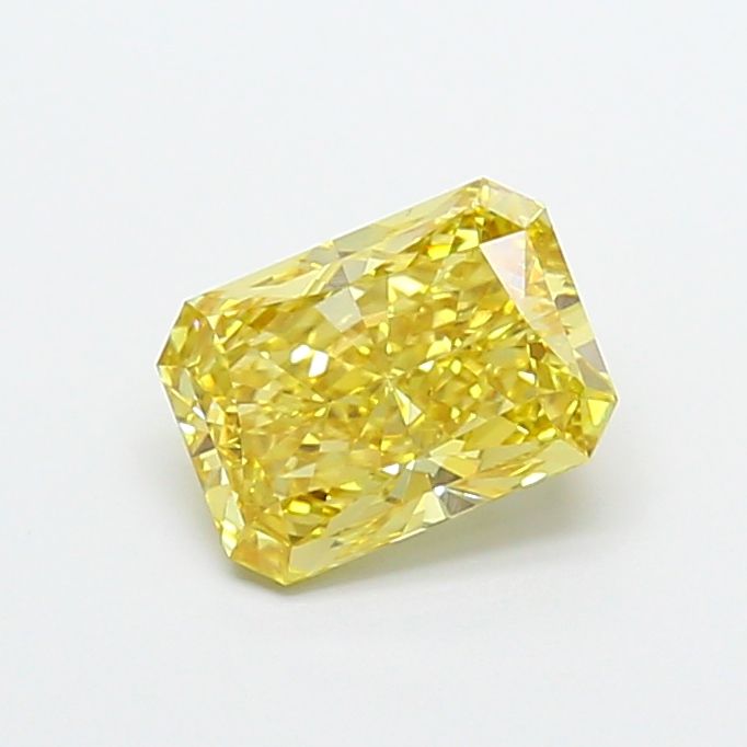 2.04 Carat Radiant Cut Fancy Yellow