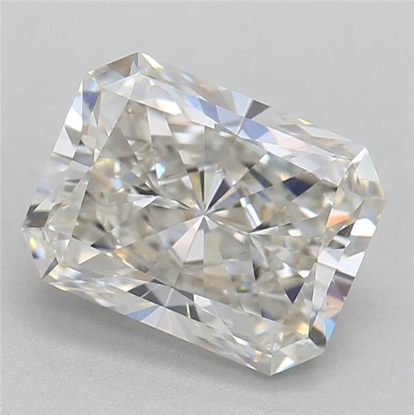 1.64 Carat G-VVS2 Radiant Lab Diamond