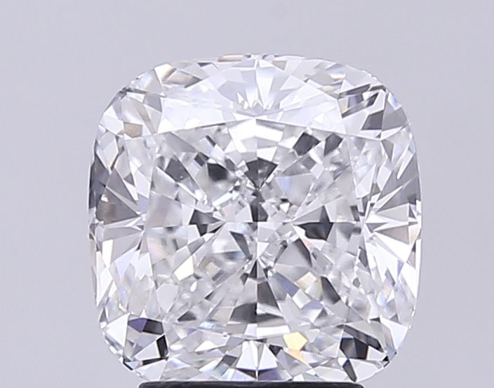 3.53 Carat D VVS2 Cushion Lab Diamond