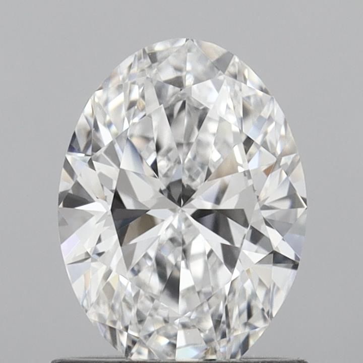 1 Carat D-VVS1 Oval Lab Diamond