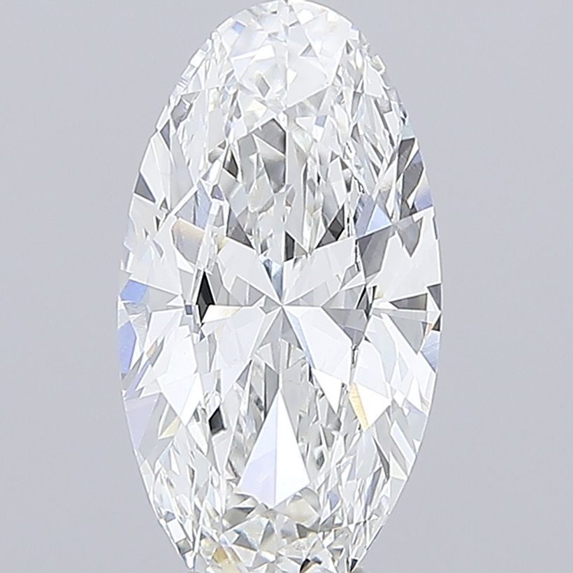 4.05 Carat E VVS2 Oval Lab Diamond