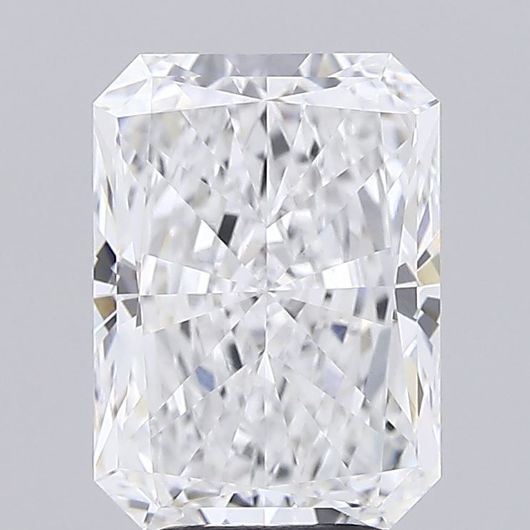 3.99 Carat D-VVS2 Radiant Lab Diamond