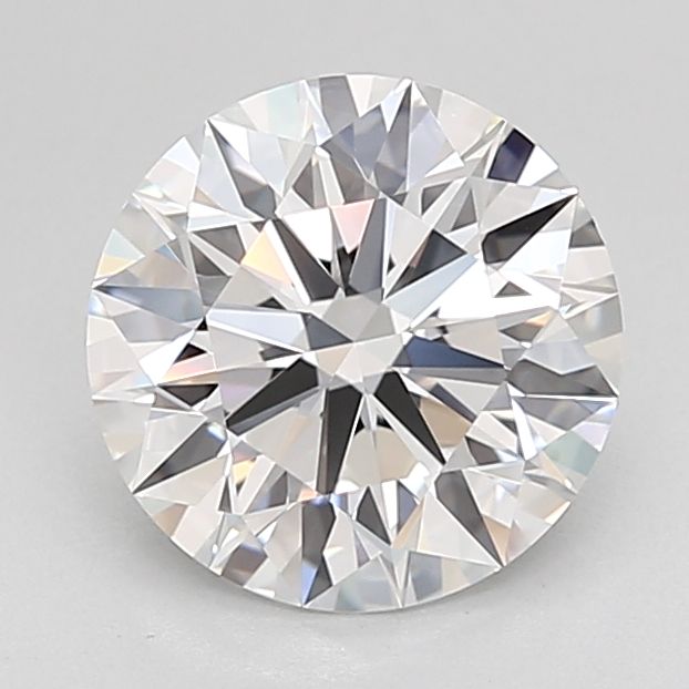 2.31 Carat D-IF Round Lab Diamond