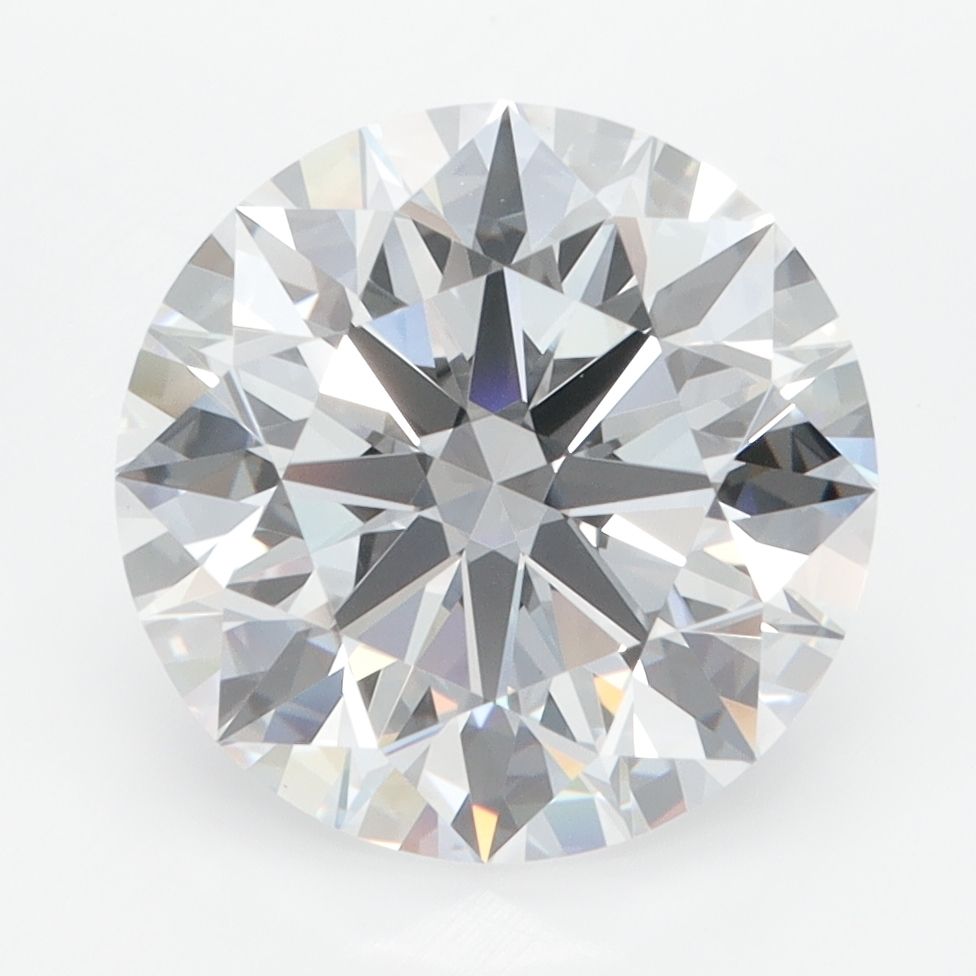4.4 Carat D-VVS2 Round Lab Diamond