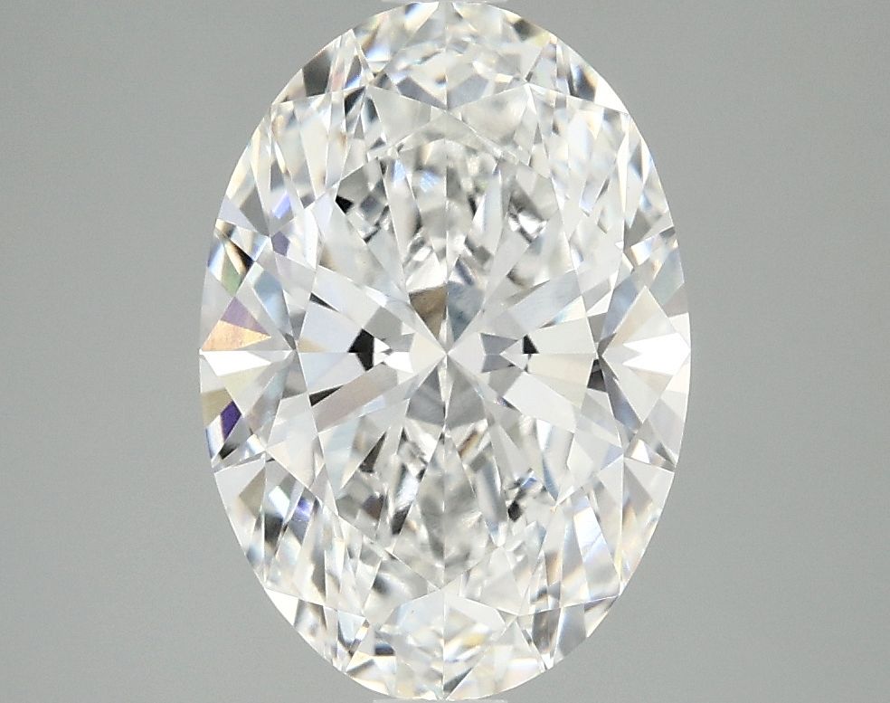 3.04 Carat F-VVS2 Oval Lab Diamond