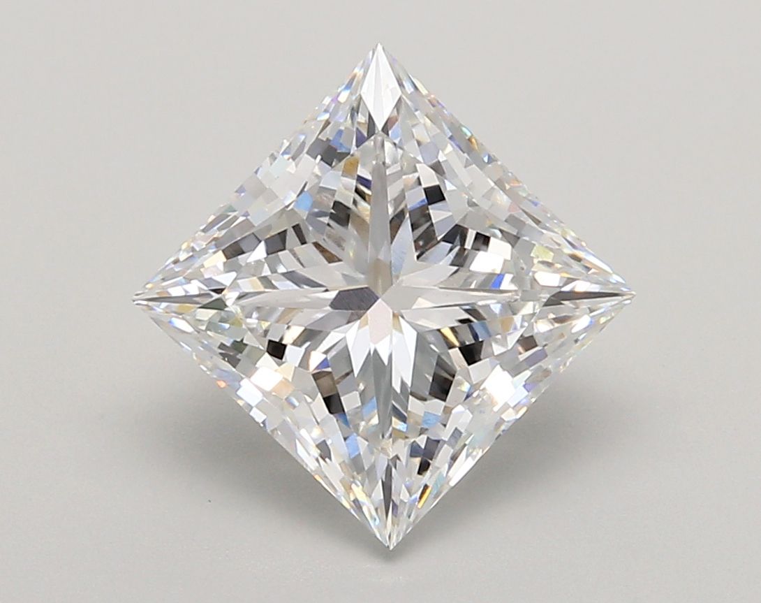 4.00 Carat E VS1 Princess Lab Diamond