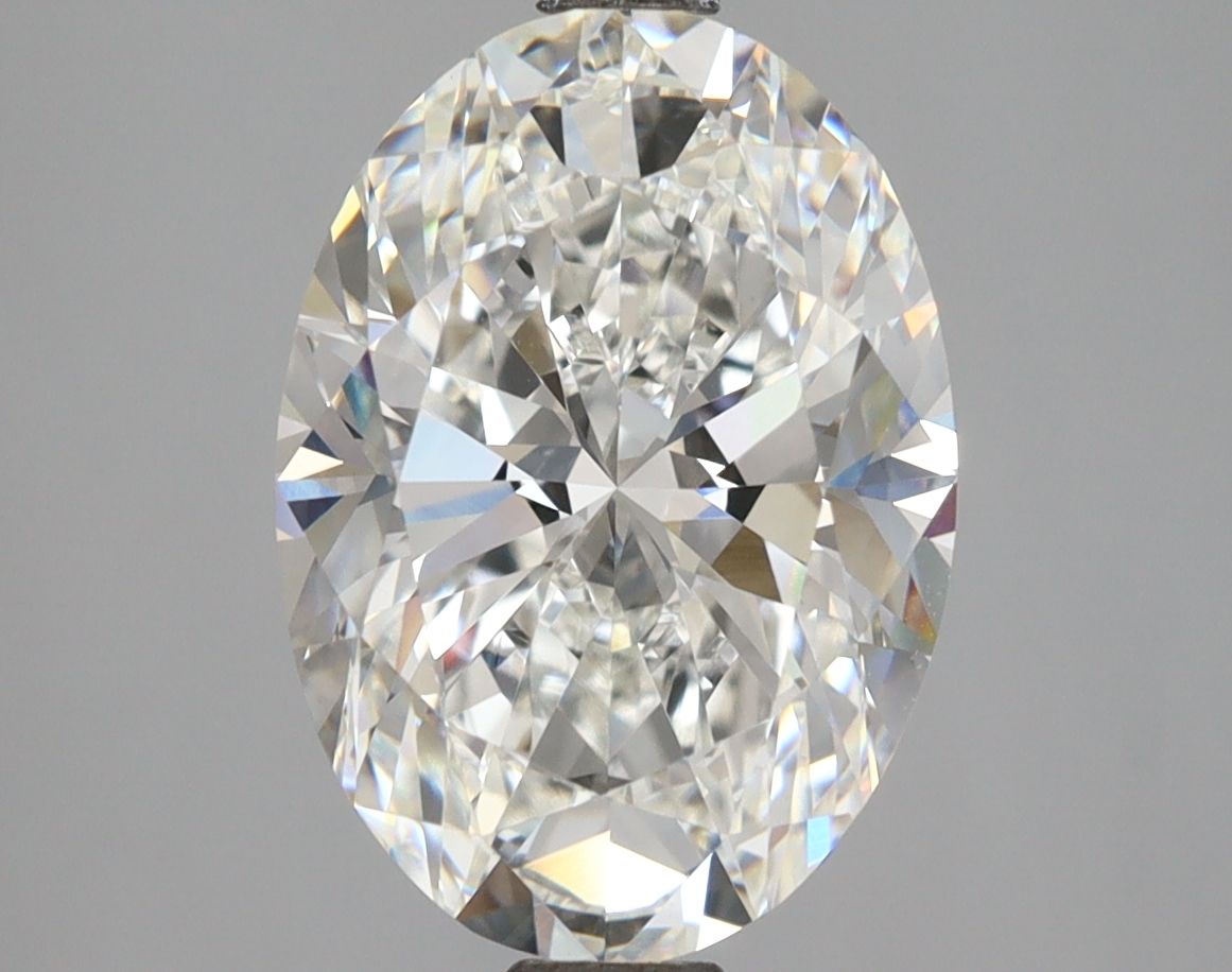 4.12 Carat F-VVS2 Oval Lab Diamond