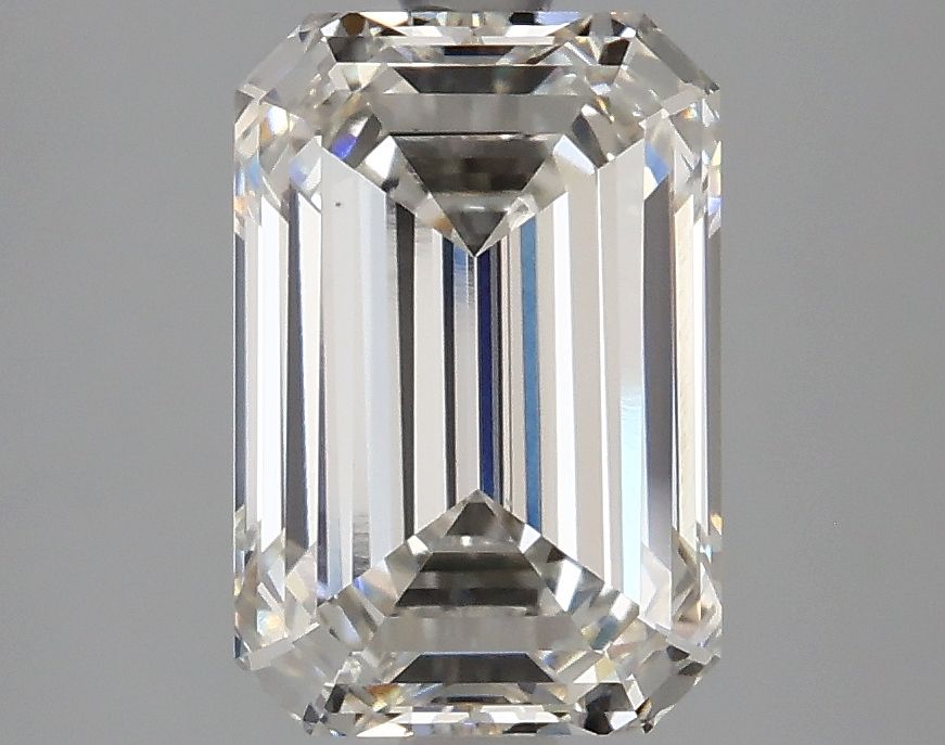 2.97 Carat H-VS1 Emerald Lab Diamond