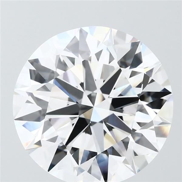 7.03 Carat F-VVS2 Round Lab Diamond