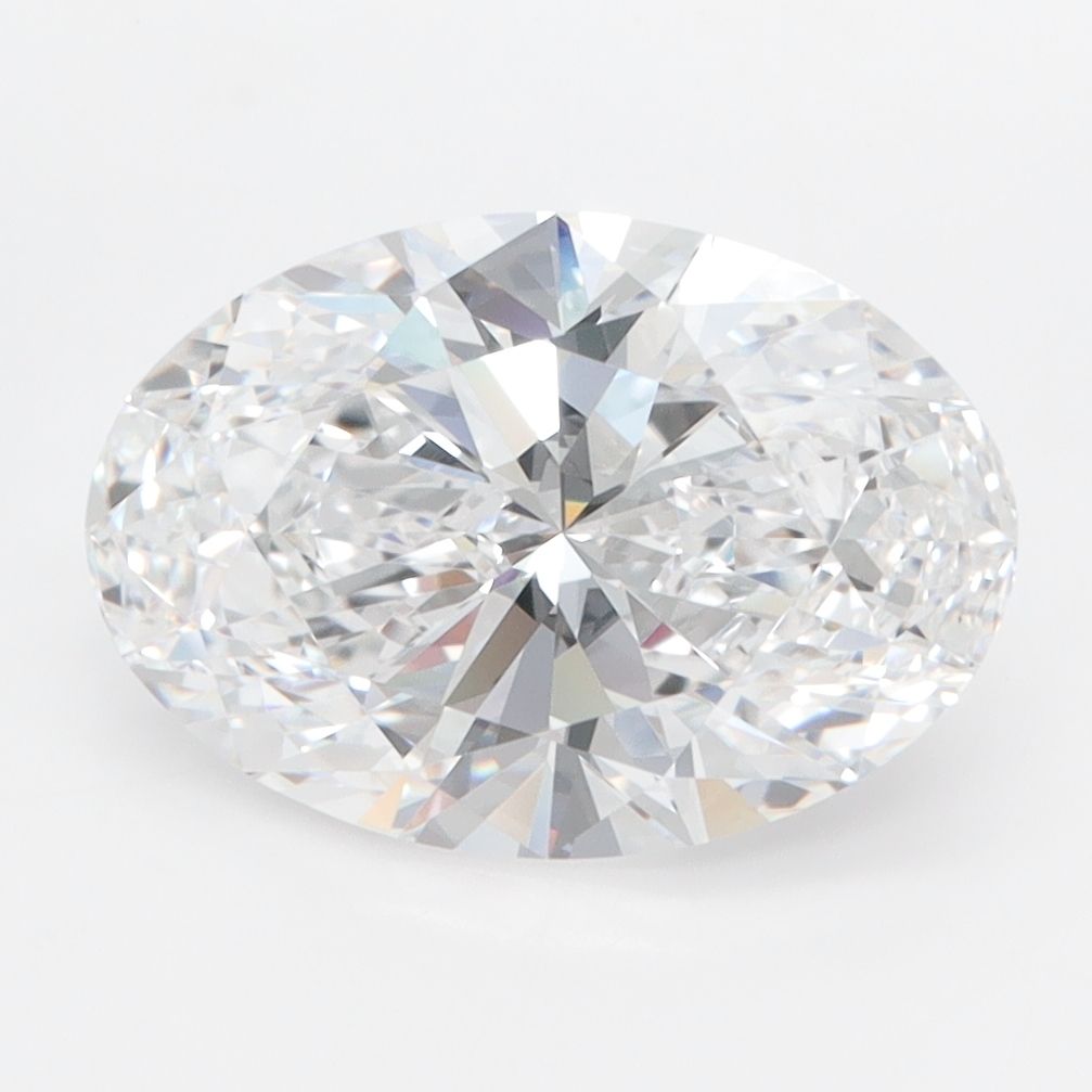 3.04 Carat D-IF Oval Lab Diamond