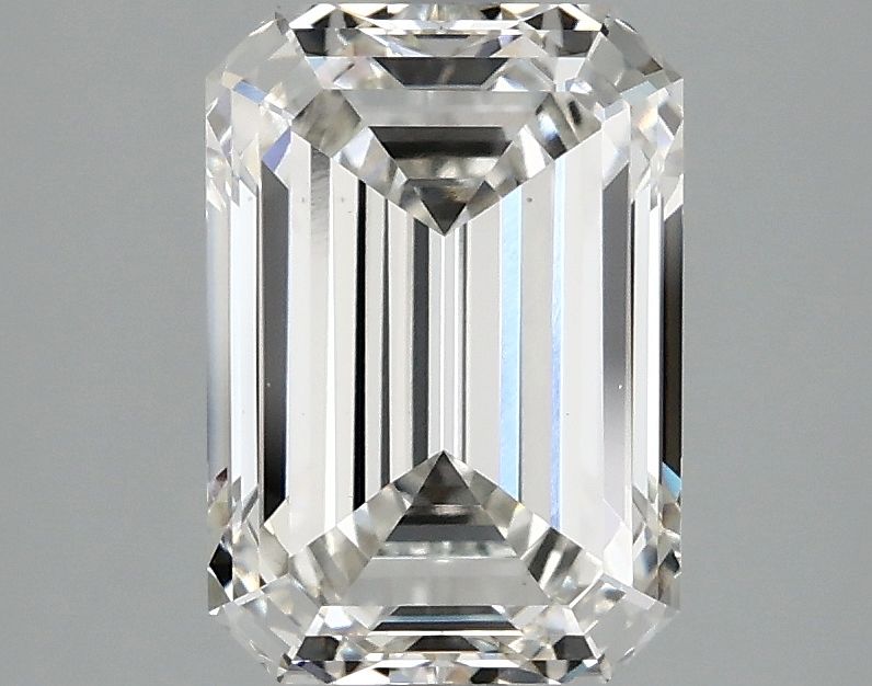 2.53 Carat H-VS1 Emerald Lab Diamond