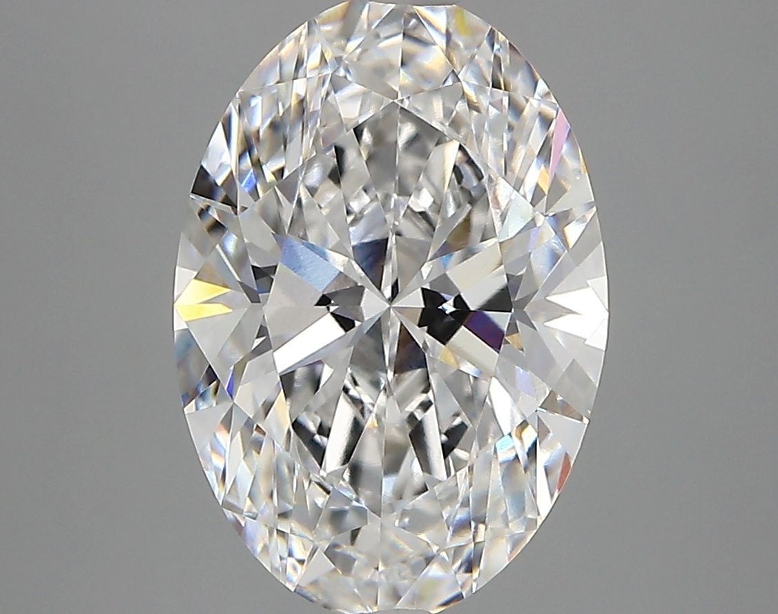4.08 Carat E-VVS2 Oval Lab Diamond