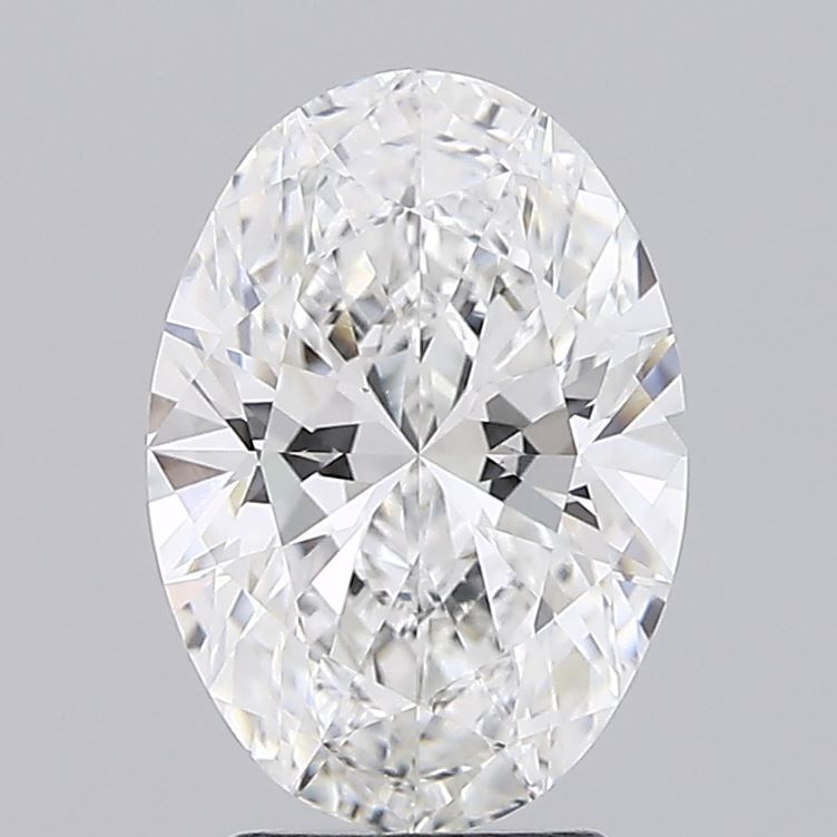 3.00 Carat F-VVS1 Oval Lab Diamond