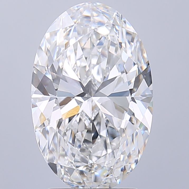 7.11 Carat E VVS1 Oval Lab Diamond