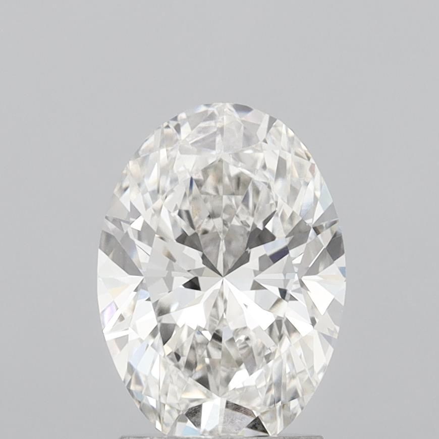 4.01 Carat F-SI1 Oval Lab Diamond