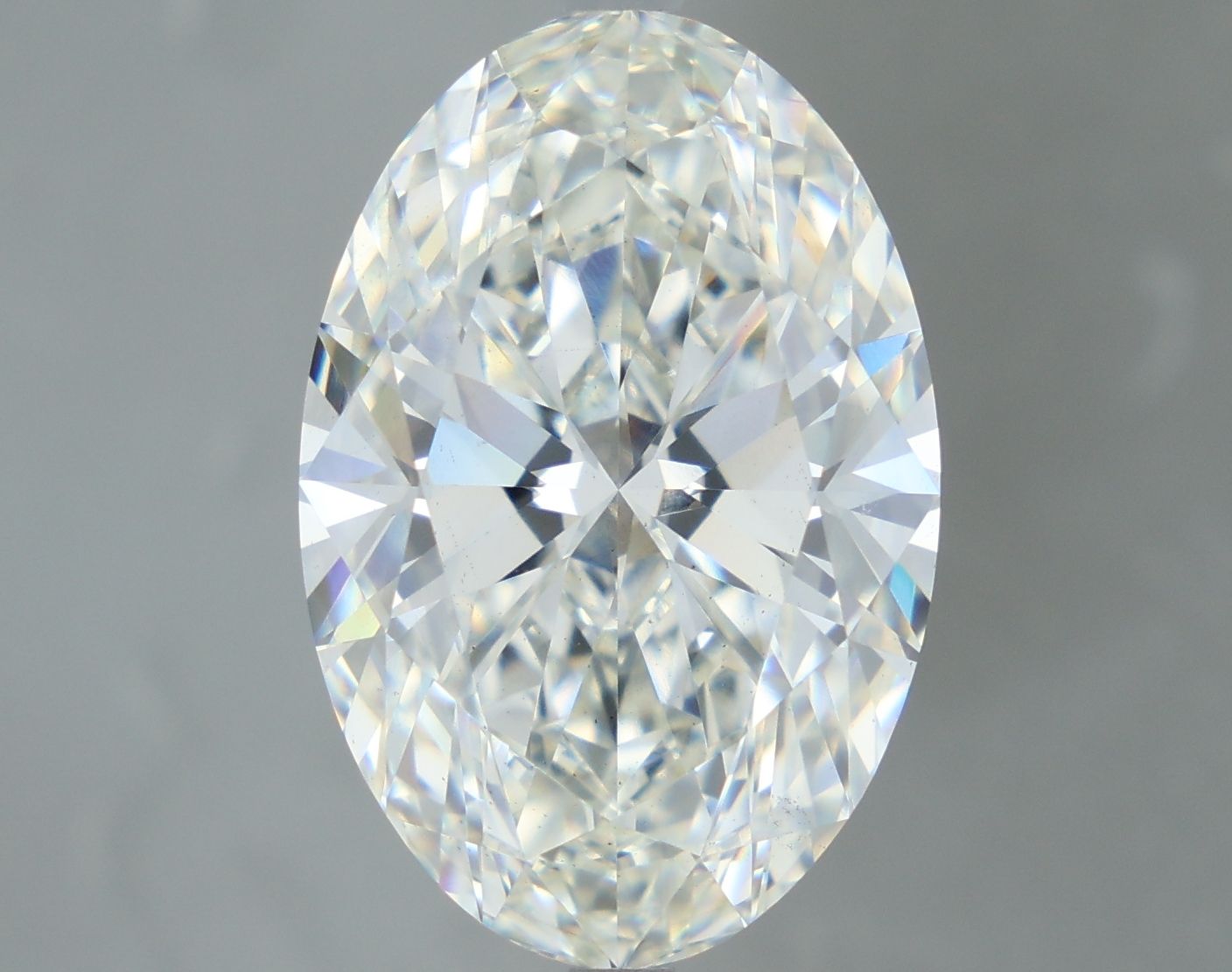 8.74 Carat G-VS2 Oval Lab Diamond