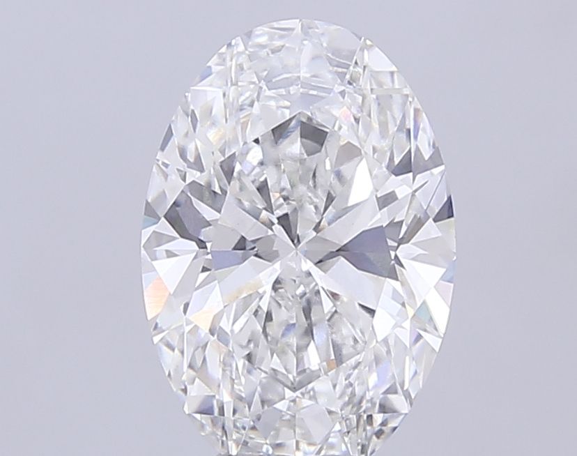 4.40 Carat E-VVS2 Oval Lab Diamond