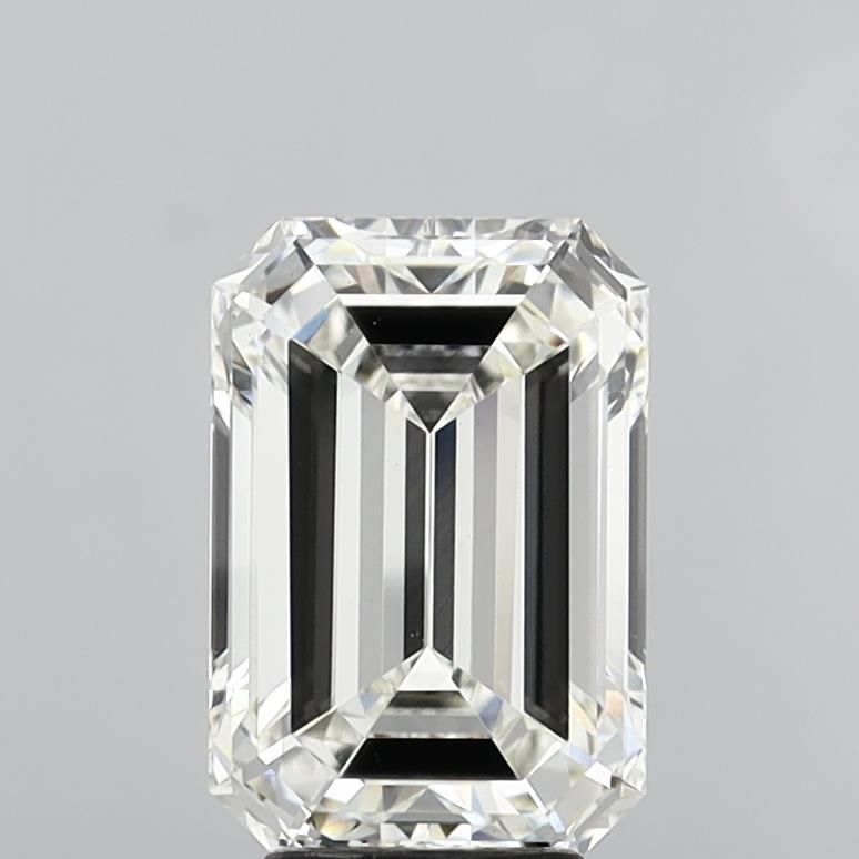 5.10 Carat G-VVS2 Emerald Lab Diamond