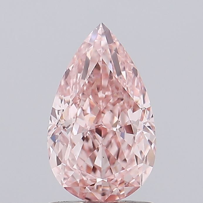 1.70 Carat Pear Cut Fancy Pink